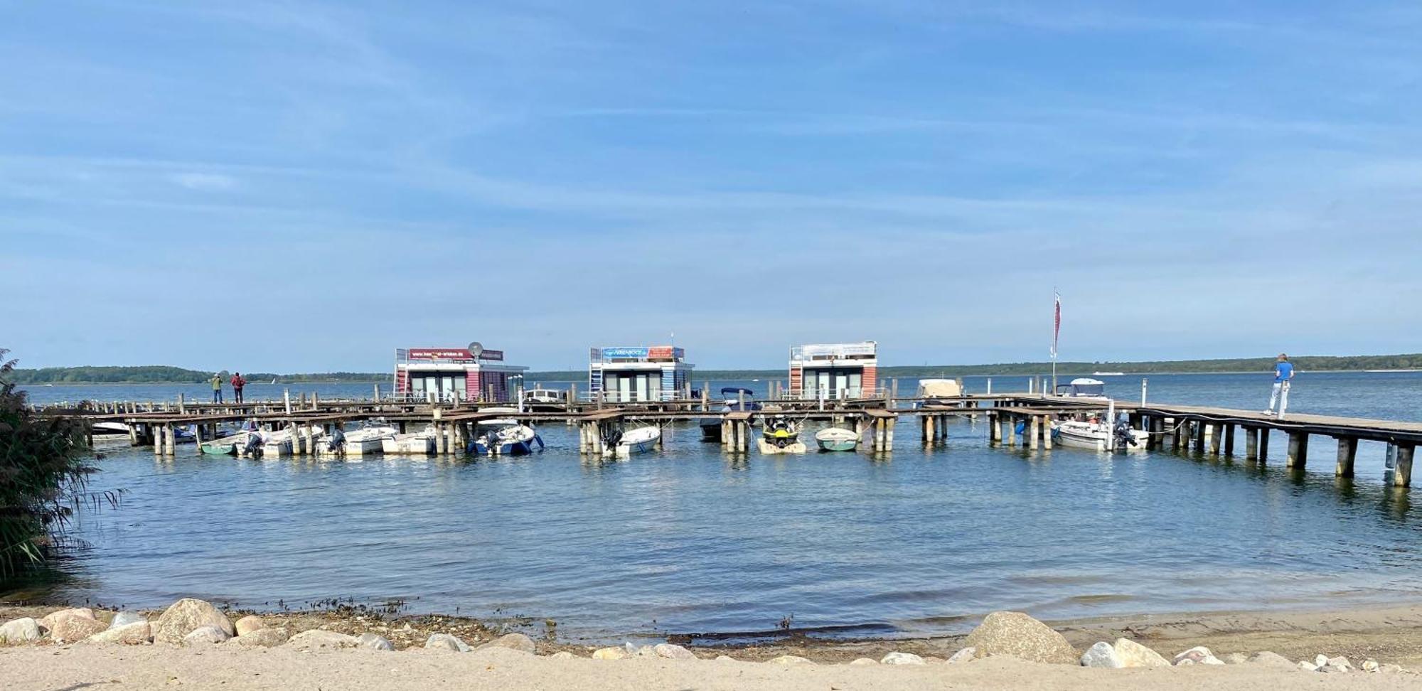 Kapitaens-Bungalow Am See 高恩莱宾 外观 照片